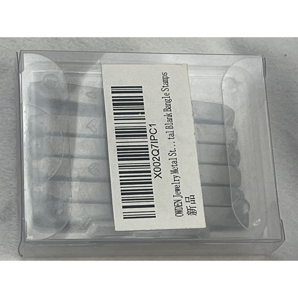 Owden Metal Stamping Punch Set Heart Design Stamps- NEW - Picture 3 of 3